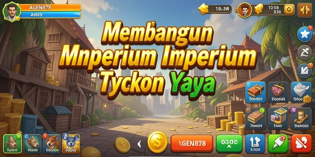 Tampilan gameplay menarik dari AGEN878 yang menantang.