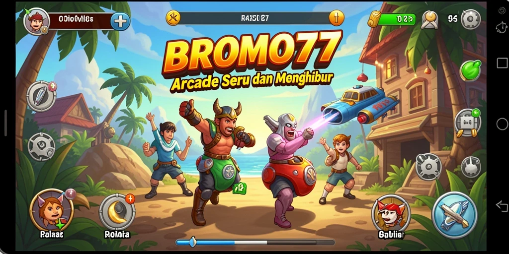 Screenshot BROMO77 menampilkan gameplay menegangkan dengan grafis yang memukau.