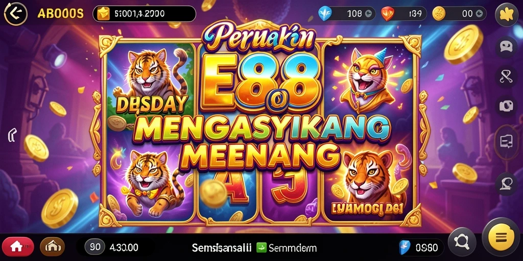 Tampilan menarik gameplay Slot E88 yang seru.