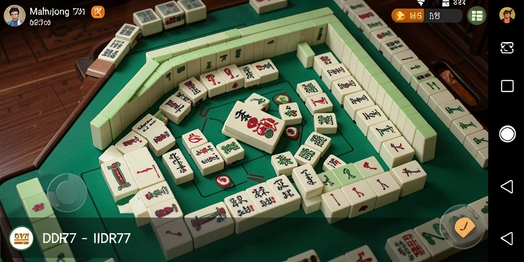 Tampilan gameplay seru di IDR77 dengan variasi level Mahjong.