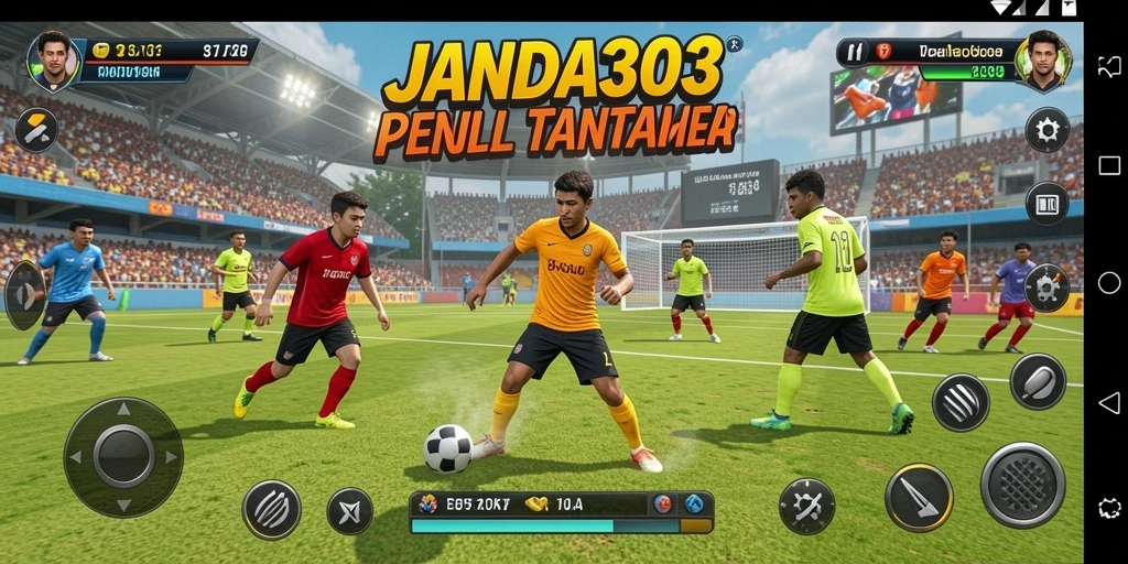 Screenshot dari gameplay JANDA303 yang memukau dalam pertandingan olahraga.