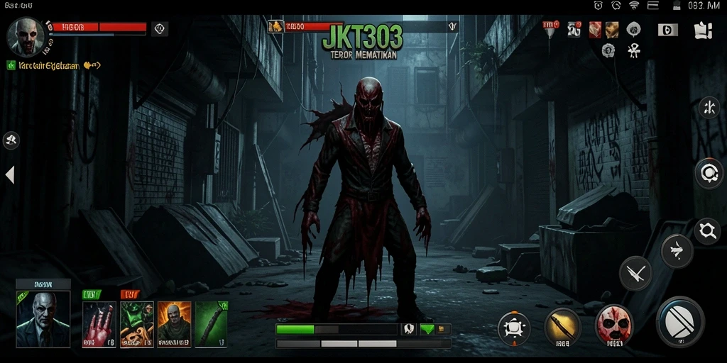 Gameplay mencekam dengan suasana yang menyeramkan di <strong>JKT303</strong>.