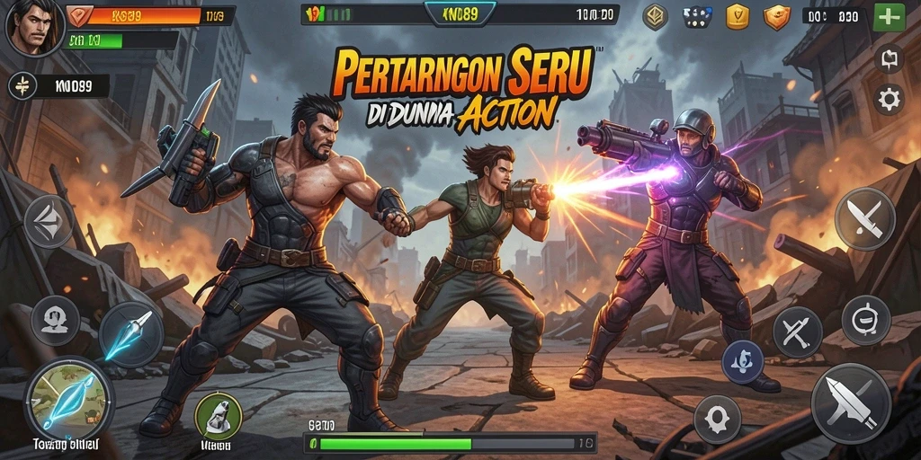 Gameplay KNO89 menunjukkan aksi seru dalam pertarungan yang mendebarkan.