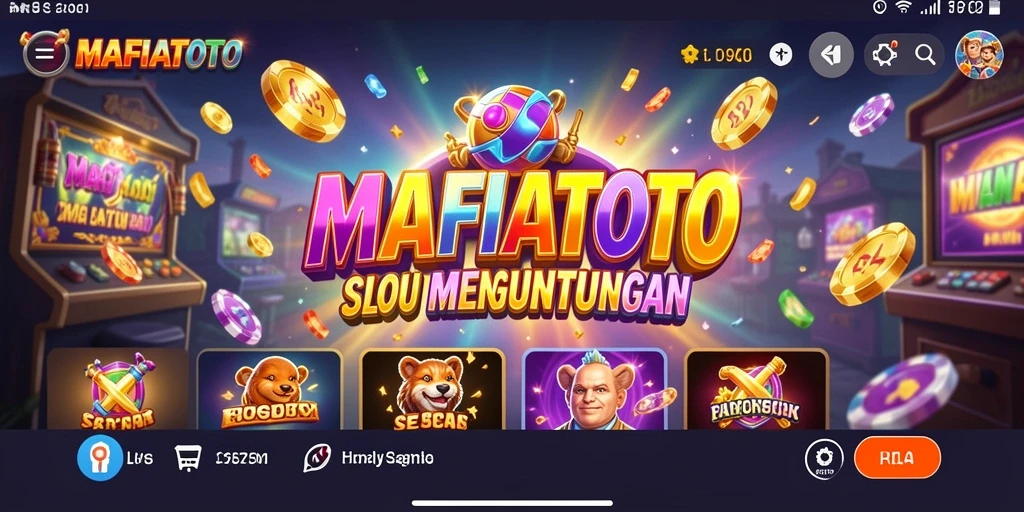 Tampilan menarik dari gameplay MAFIATOTO yang seru.