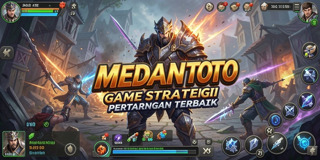 Tampilan menarik dari gameplay MEDANTOTO yang menantang dan strategis.
