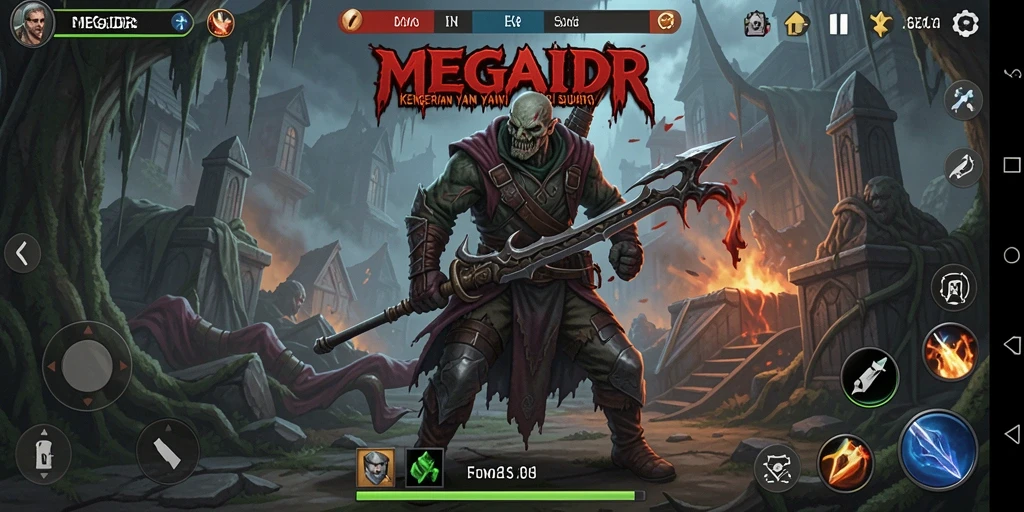 Gameplay <strong>MEGAIDR</strong> yang menegangkan dan penuh kengerian.