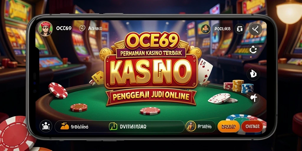 Tampilan gameplay seru di OCE69 dengan berbagai pilihan permainan Kasino.