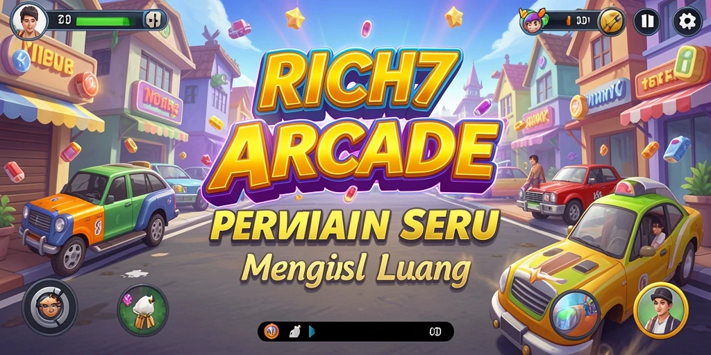 Tampilan gameplay RICH7 yang menarik dan interaktif.