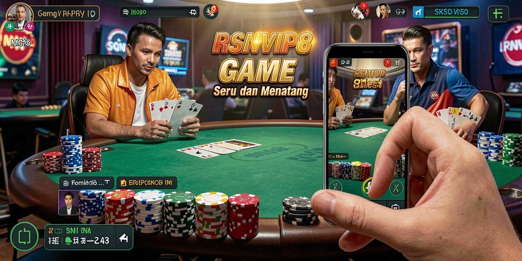 Tampilan gameplay seru dari RSNVIP8 yang mengasyikkan.