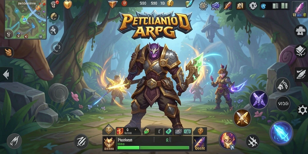 Tampilan gameplay S80 yang seru dan dinamis dalam petualangan ARPG.