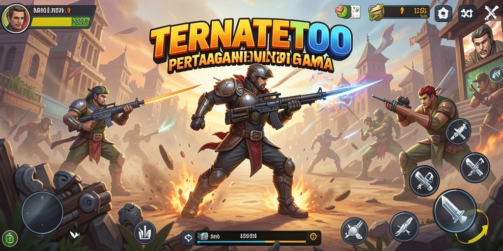 Screenshot gameplay mendebarkan dari TERNATETOTO.
