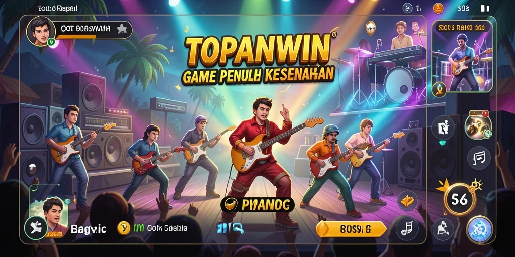 Tampilan screenshot utama dari gameplay TOPANWIN yang menarik dan interaktif.