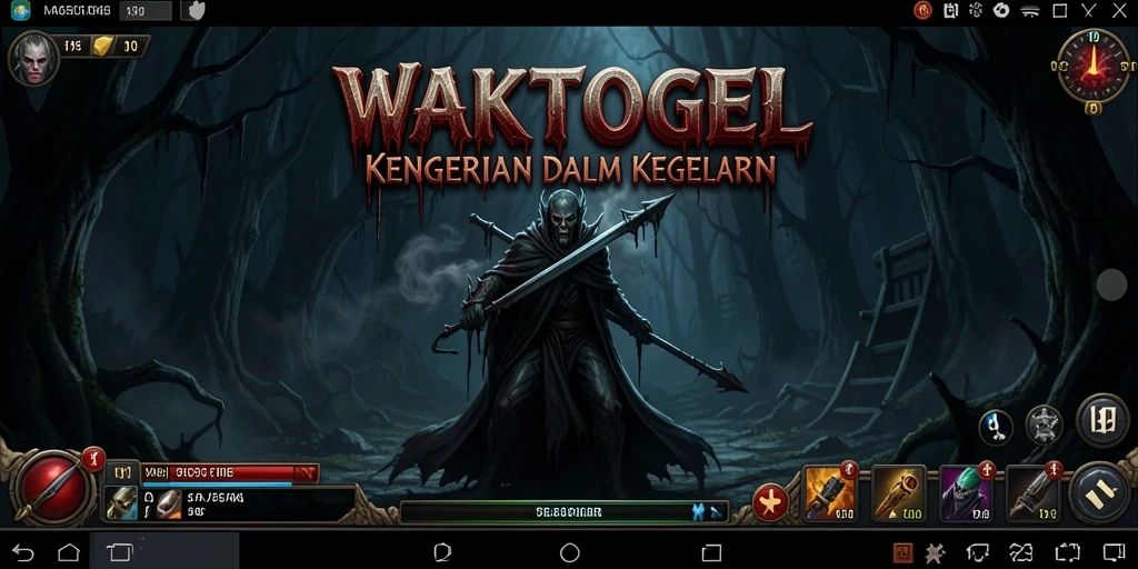 Gameplay menakutkan yang dikelilingi oleh suasana kegelapan.