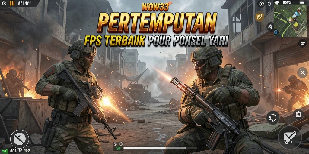 Screenshot gameplay WOW33 menampilkan aksi pertempuran yang seru dan mendebarkan.
